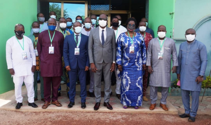 Installation des membres de la Commission du Numérique et de l&#039;Innovation Technologique : Le président de l&#039;ANCB Luc Sètondji ATROKPO lance la révolution du numérique dans les communes Béninoises